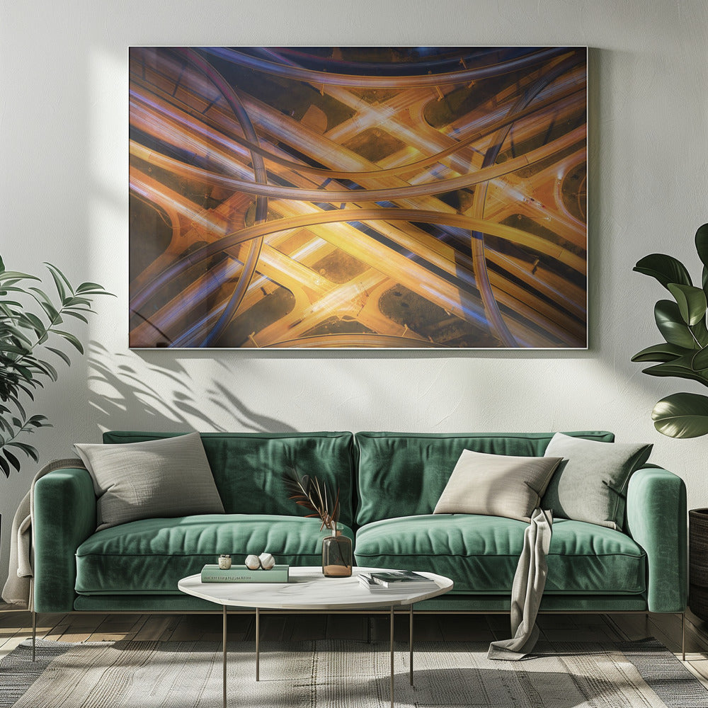 Elektrische Stad | Canvas