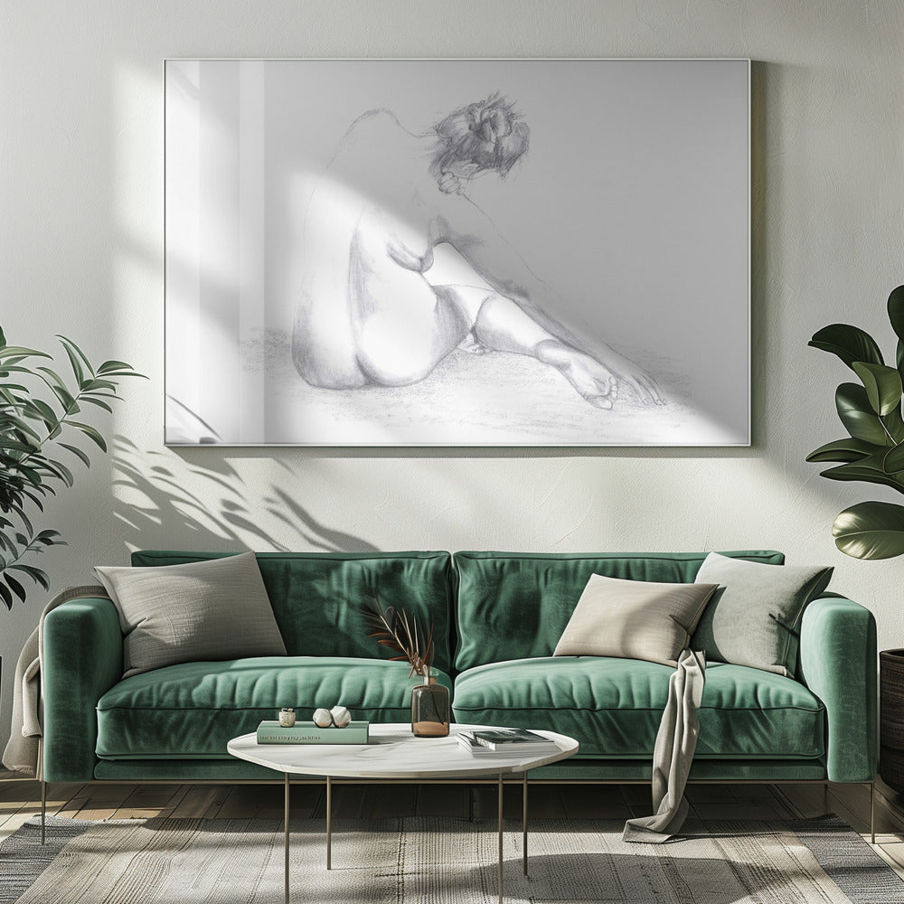 Sketch of a Woman | Canvas