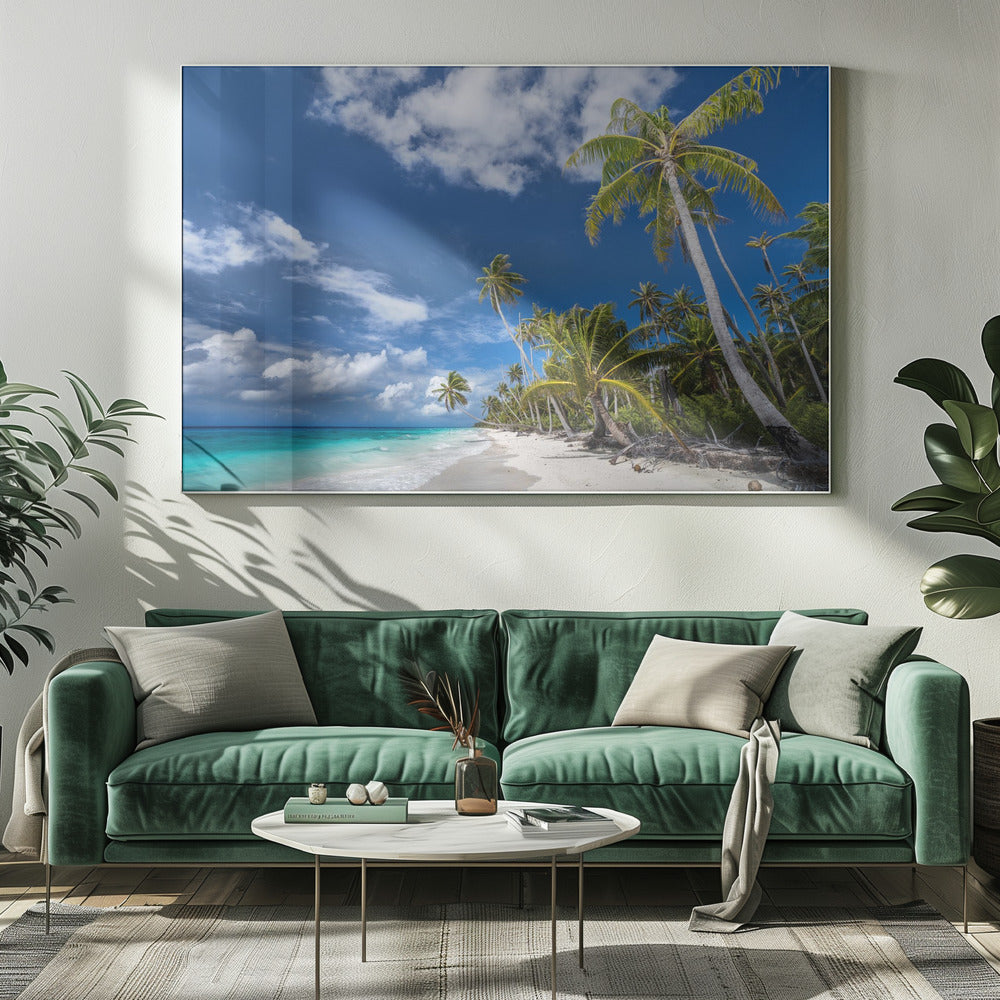 Onbewoond eiland | Canvas