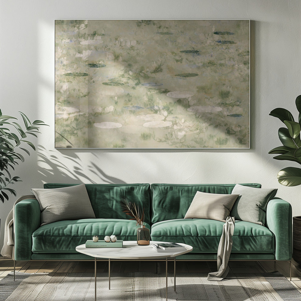 De parkvijver | Canvas