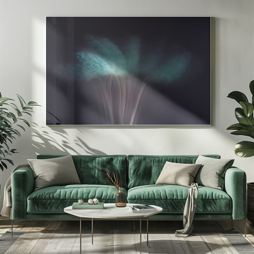Visioenen in het donker | Canvas