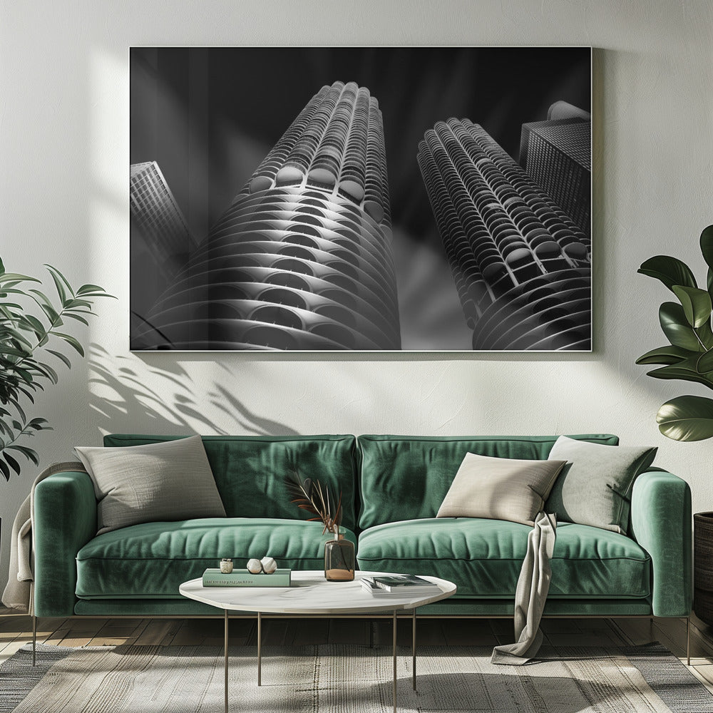 Marina City (Maïskolf) | Canvas