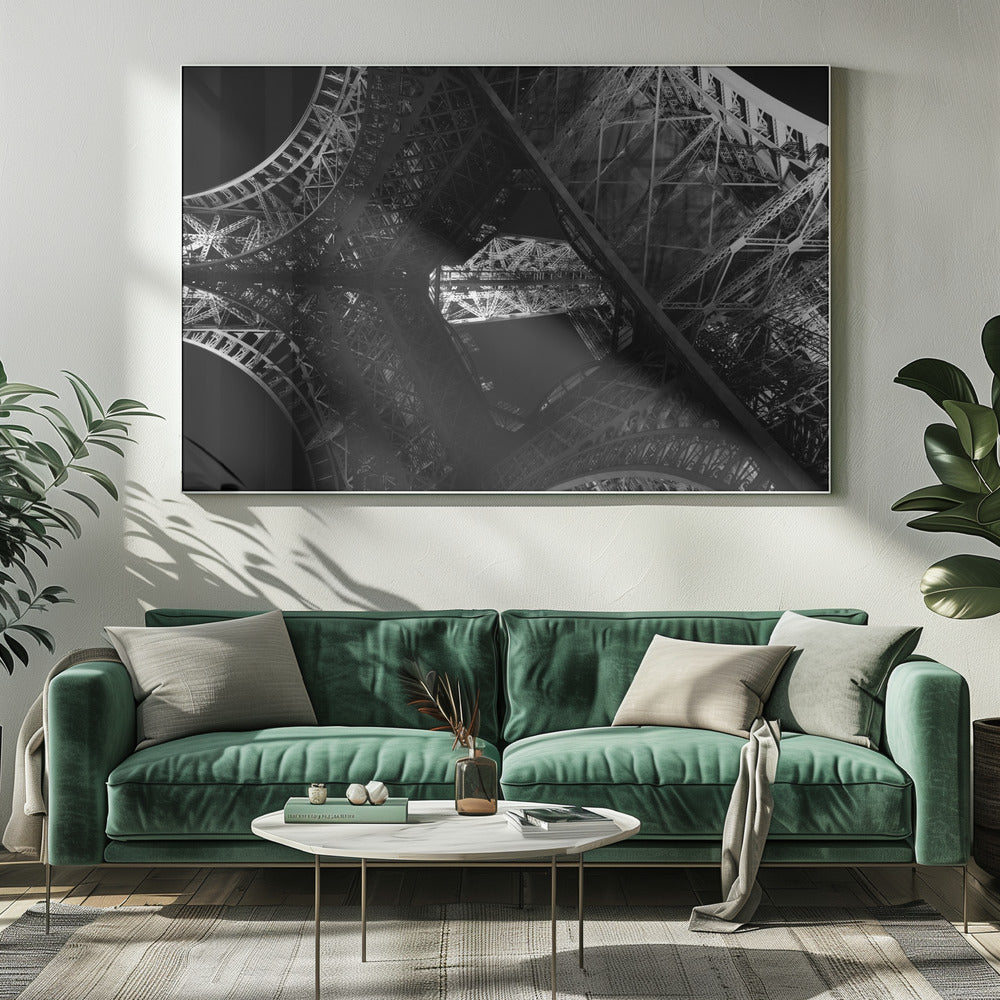 Eiffel. Een perspectief | Canvas