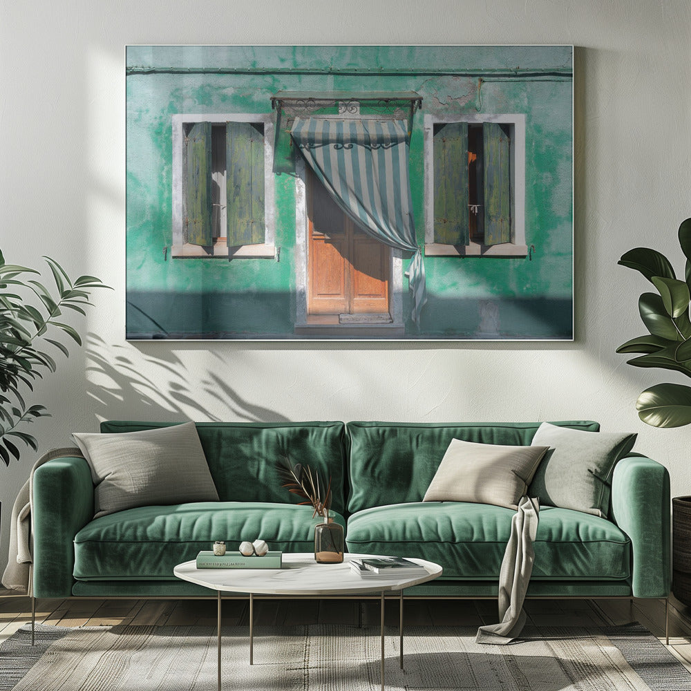Oude stenen bogen | Canvas