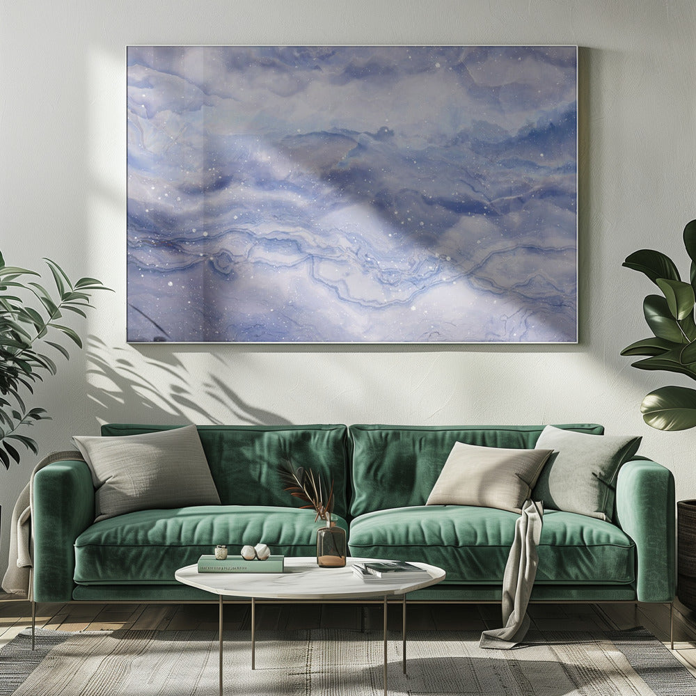 Mystieke wintergolven | Canvas