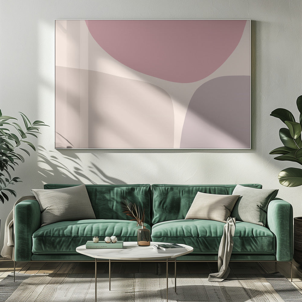 Kleurharmonie Flow | Canvas