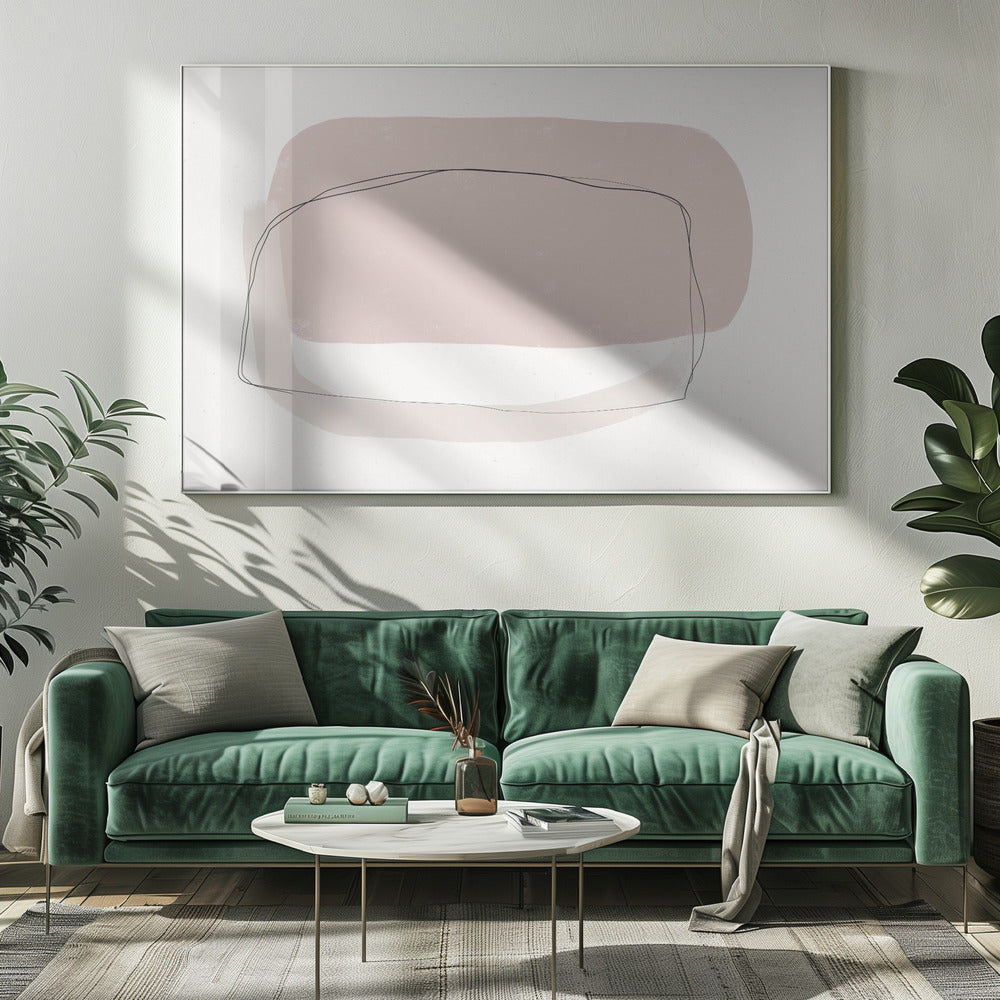 Abstracte band | Canvas