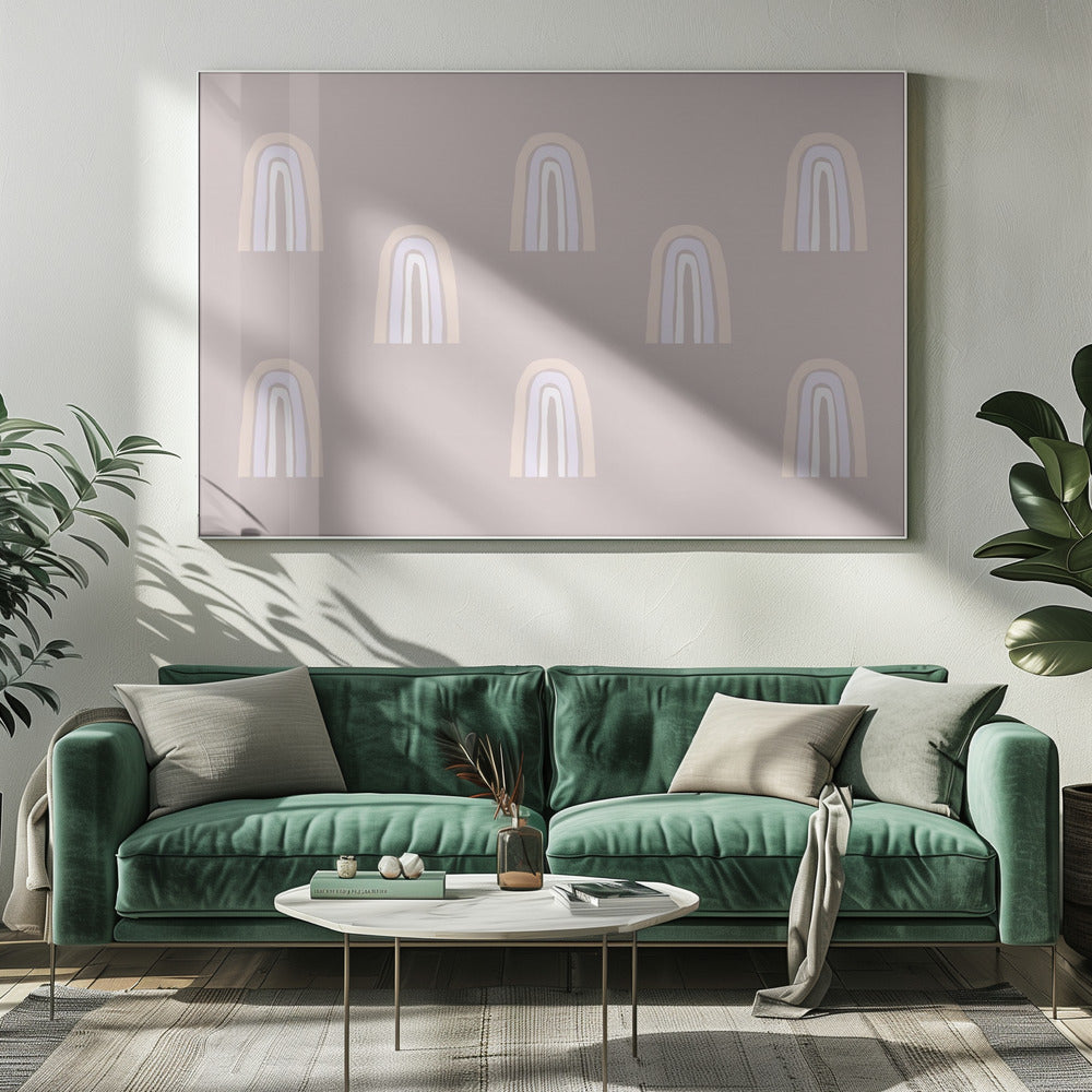 Pastel Arches-patroon | Canvas