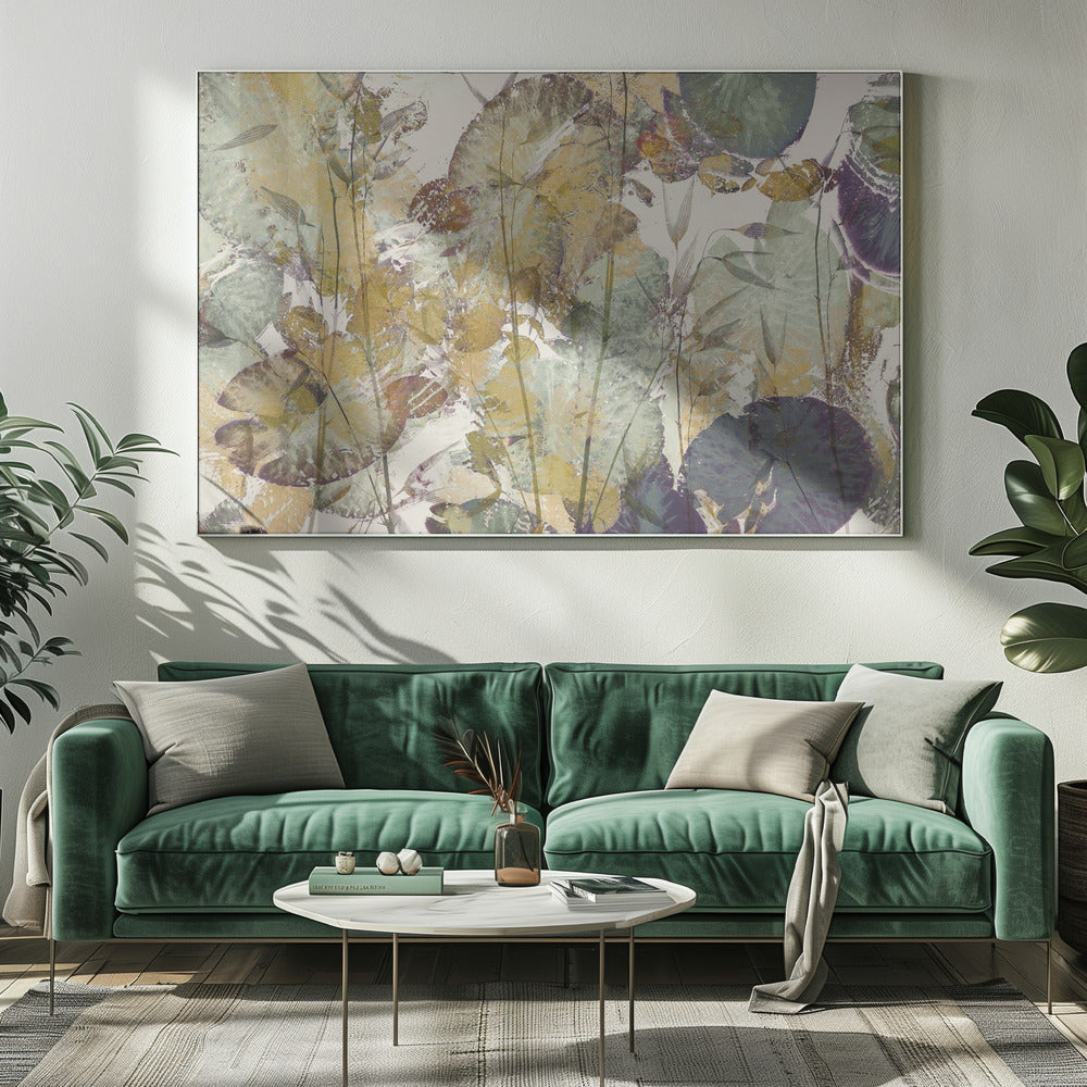Lelie-impressie | Canvas