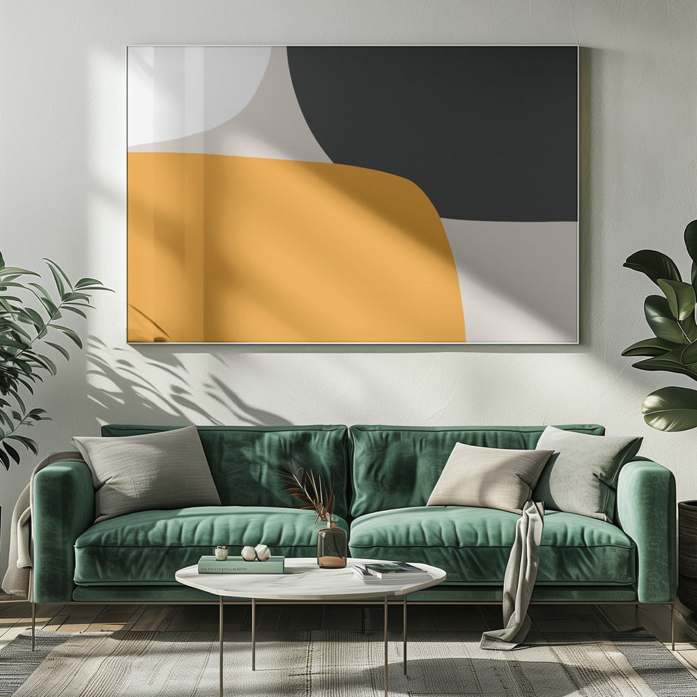 Gedurfde geometrische vormen | Canvas