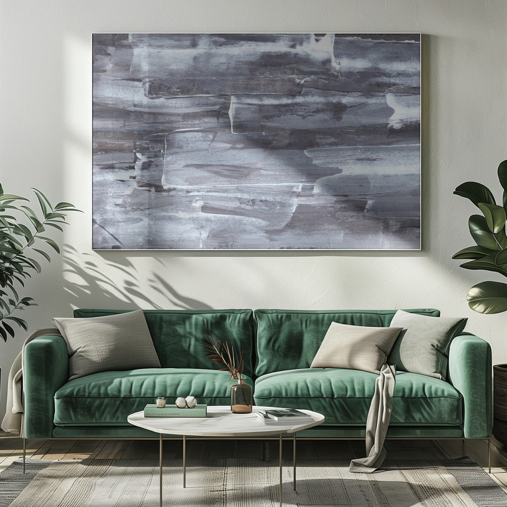Monochrome Driftwood | Canvas