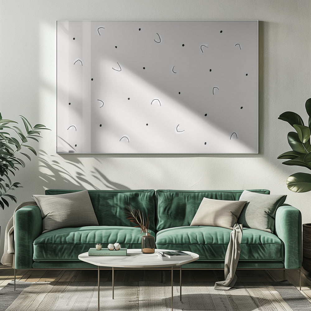 Stippen en vormen | Canvas