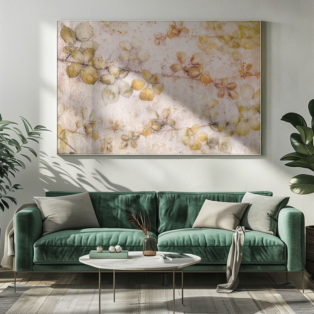 Bladeren kleuren | Canvas