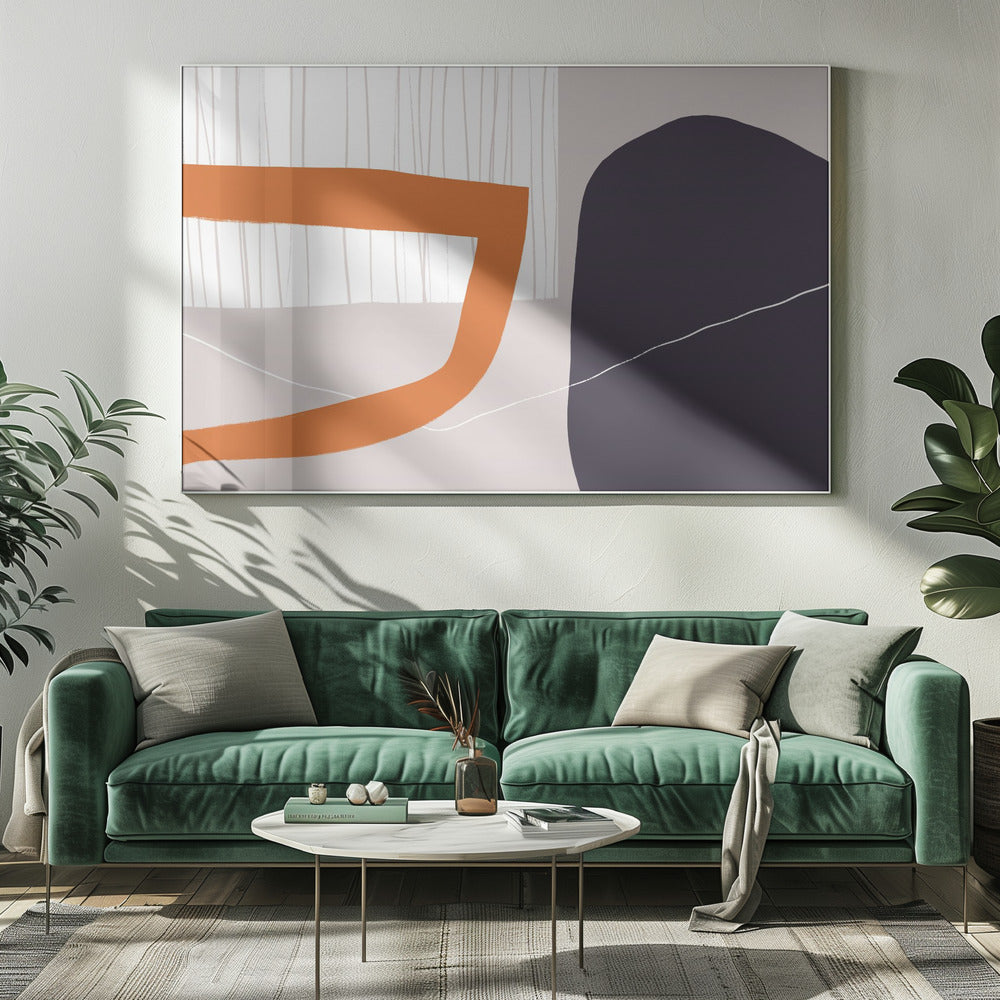 Gedurfde geometrische vormen | Canvas