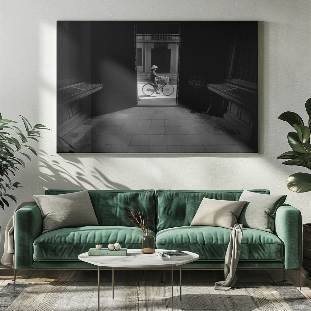 Crossing the doorway | Canvas
