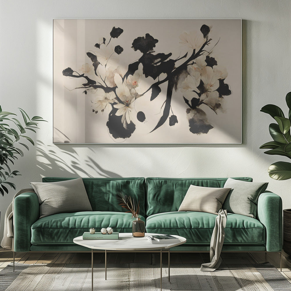 Fluisteringen van Bloesem | Canvas