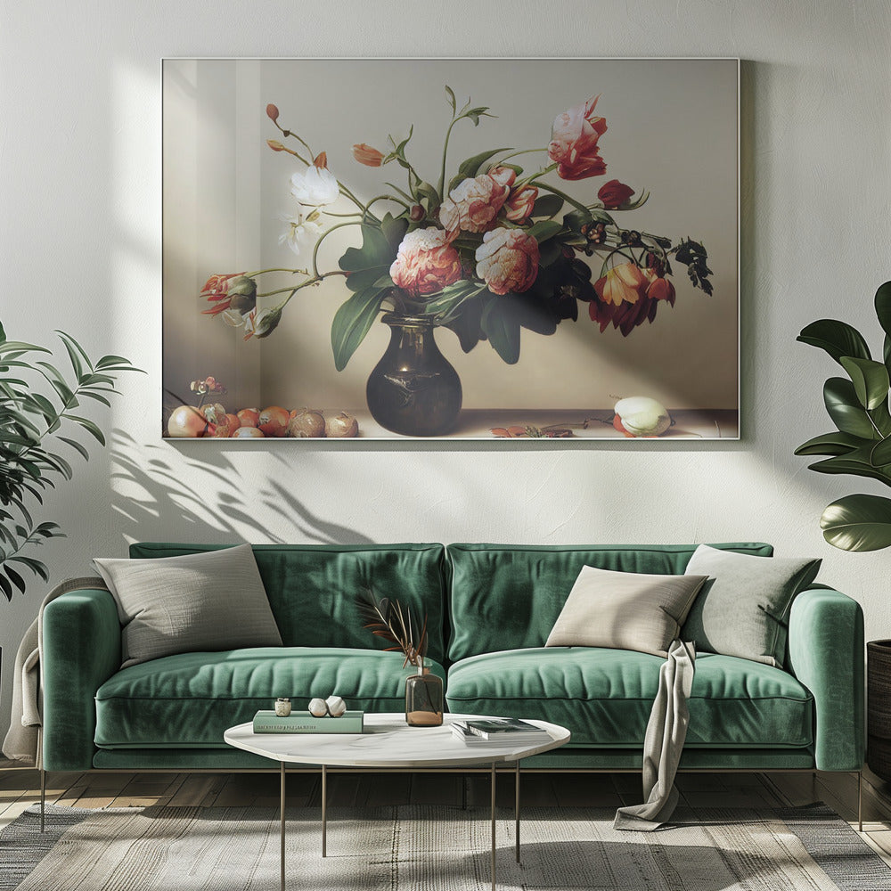 Bloeiende stilte | Canvas