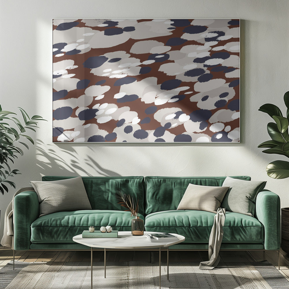 Penseelstreekharmonie | Canvas