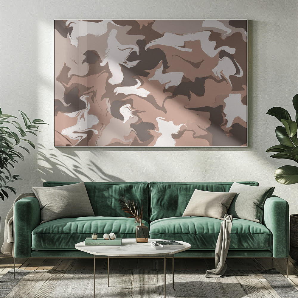 Wervelende Terra Dance | Canvas