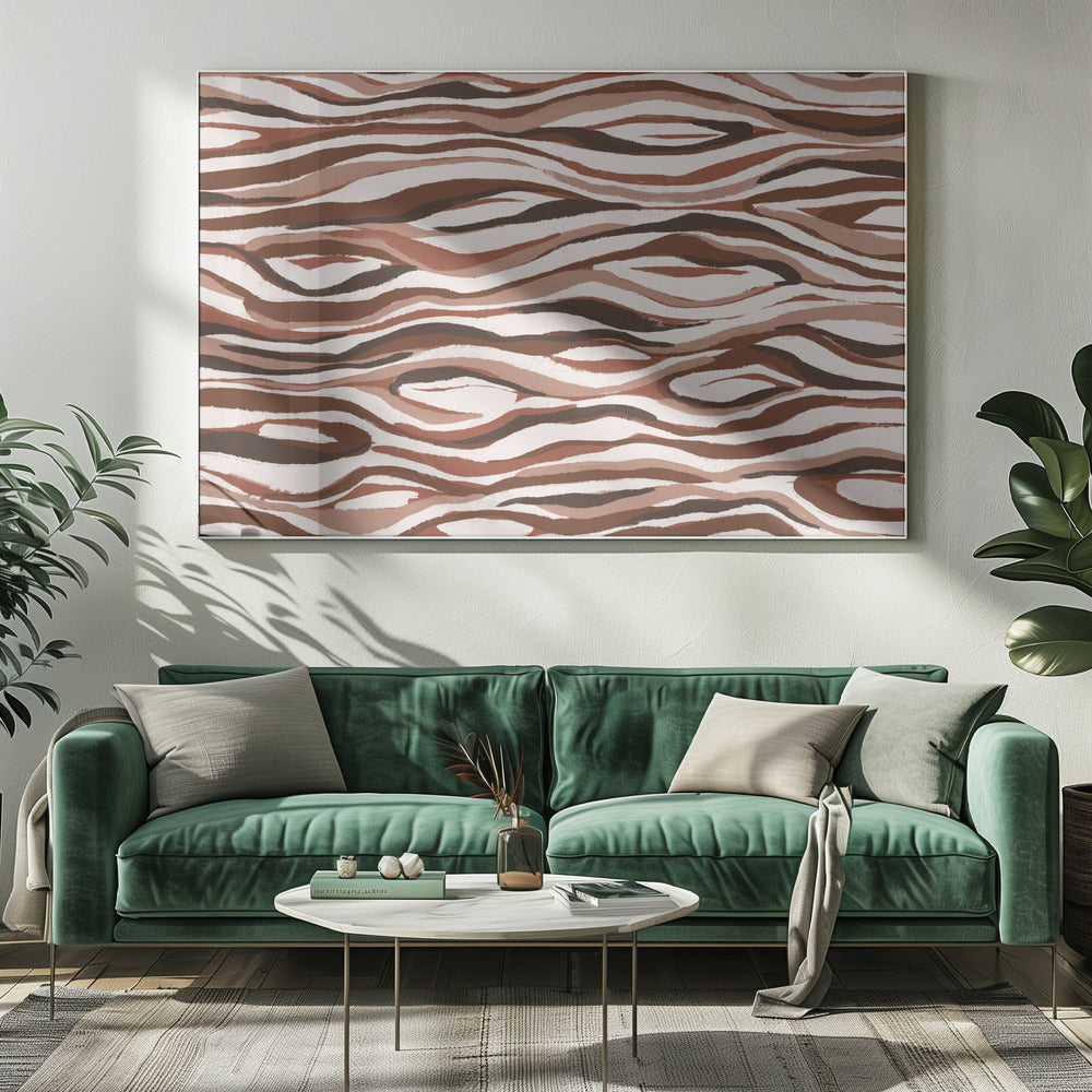 Aardse golven | Canvas