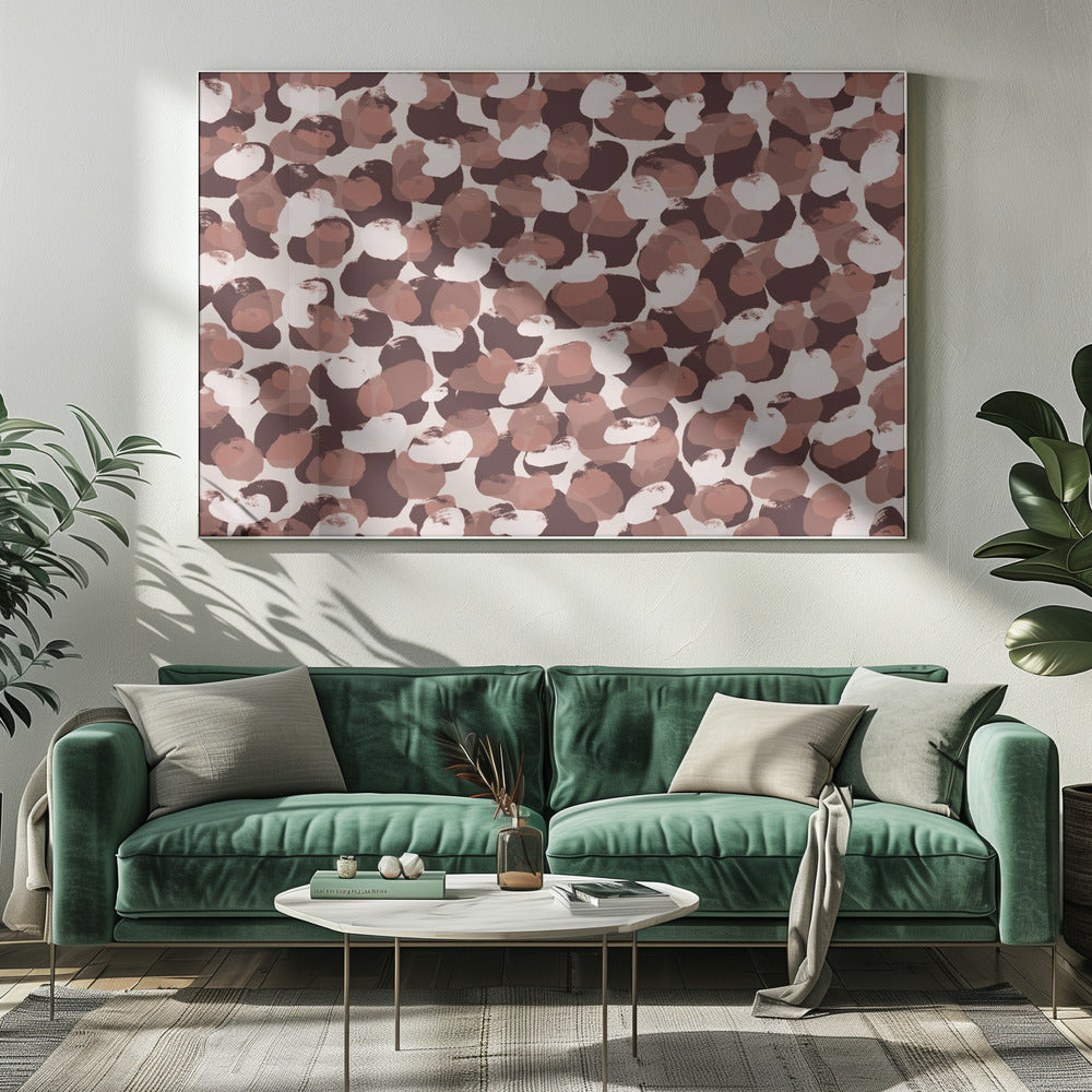 Abstracte kiezelsteendans | Canvas