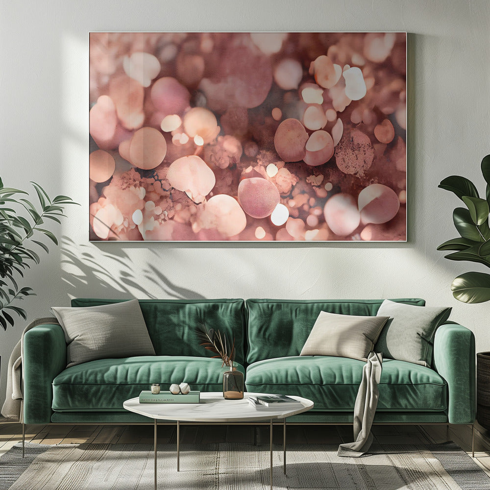 Blush Bokeh Droom | Canvas