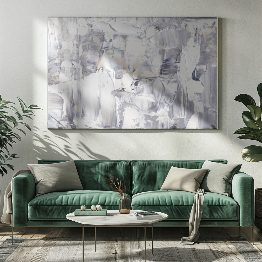 Gestructureerd canvas met impasto-stijl | Canvas