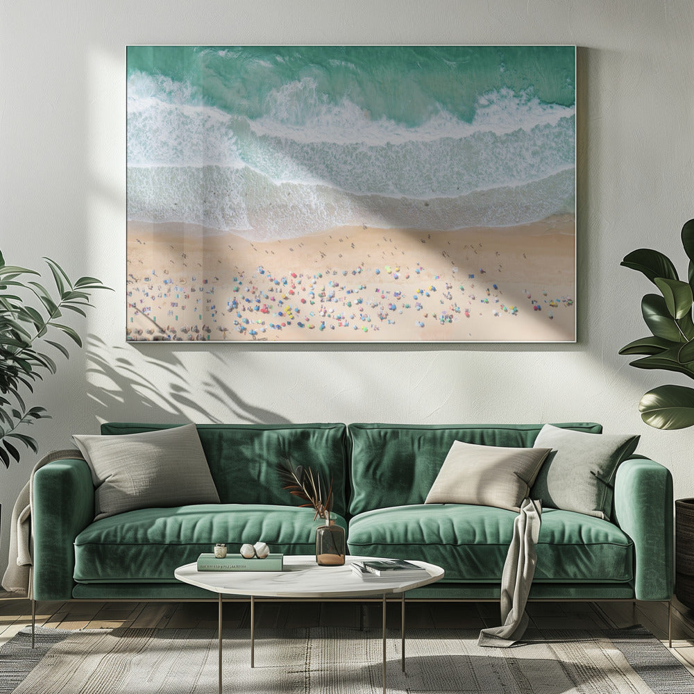 Zomerstrand | Canvas