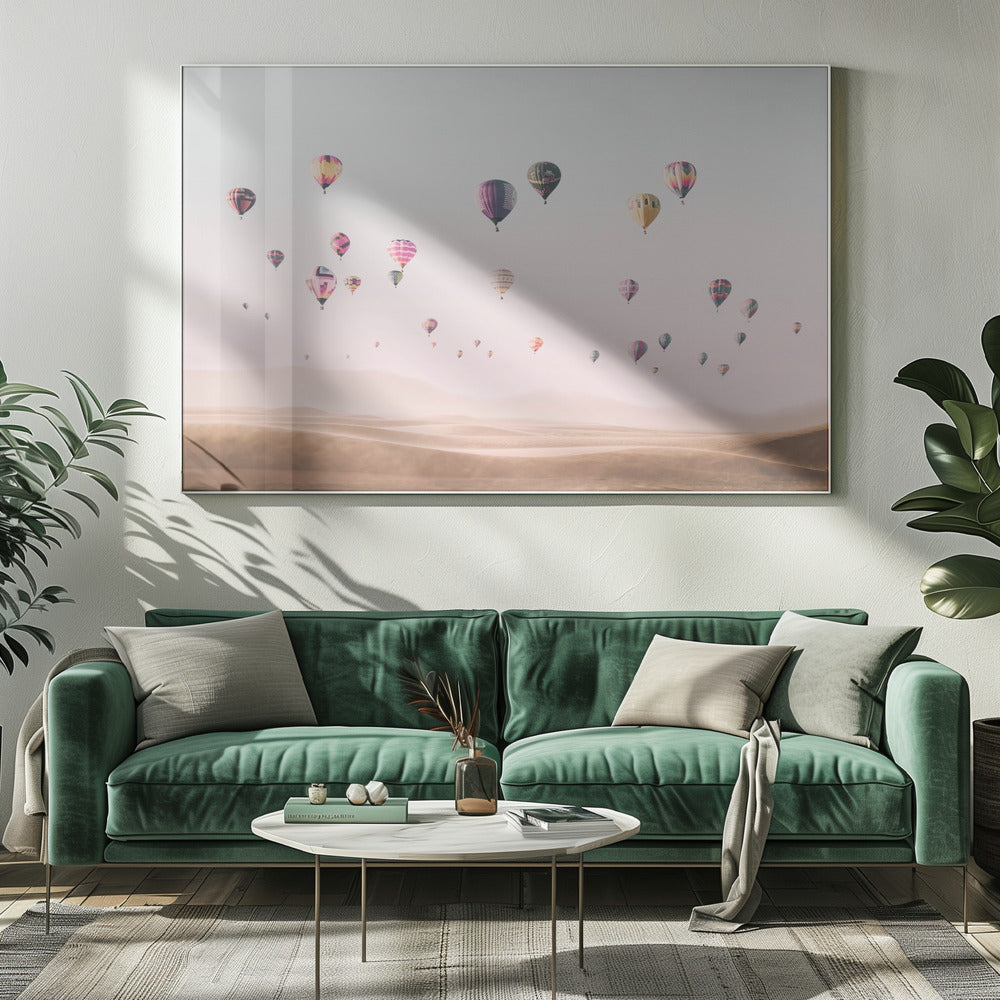 Rond de wereld | Canvas