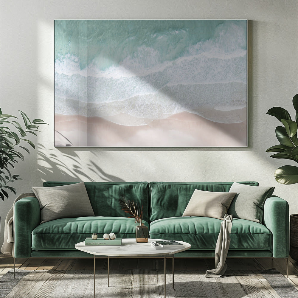 Lucht Oceaan | Canvas