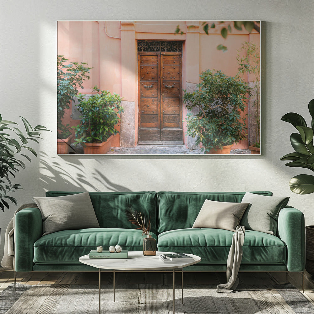 De Trastevere-deur | Canvas
