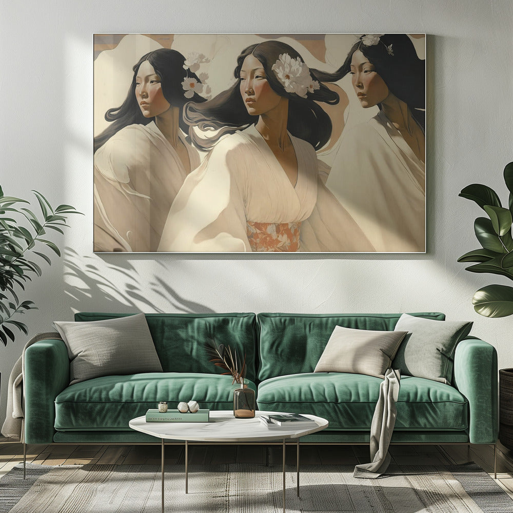 Dans van de Muzen | Canvas