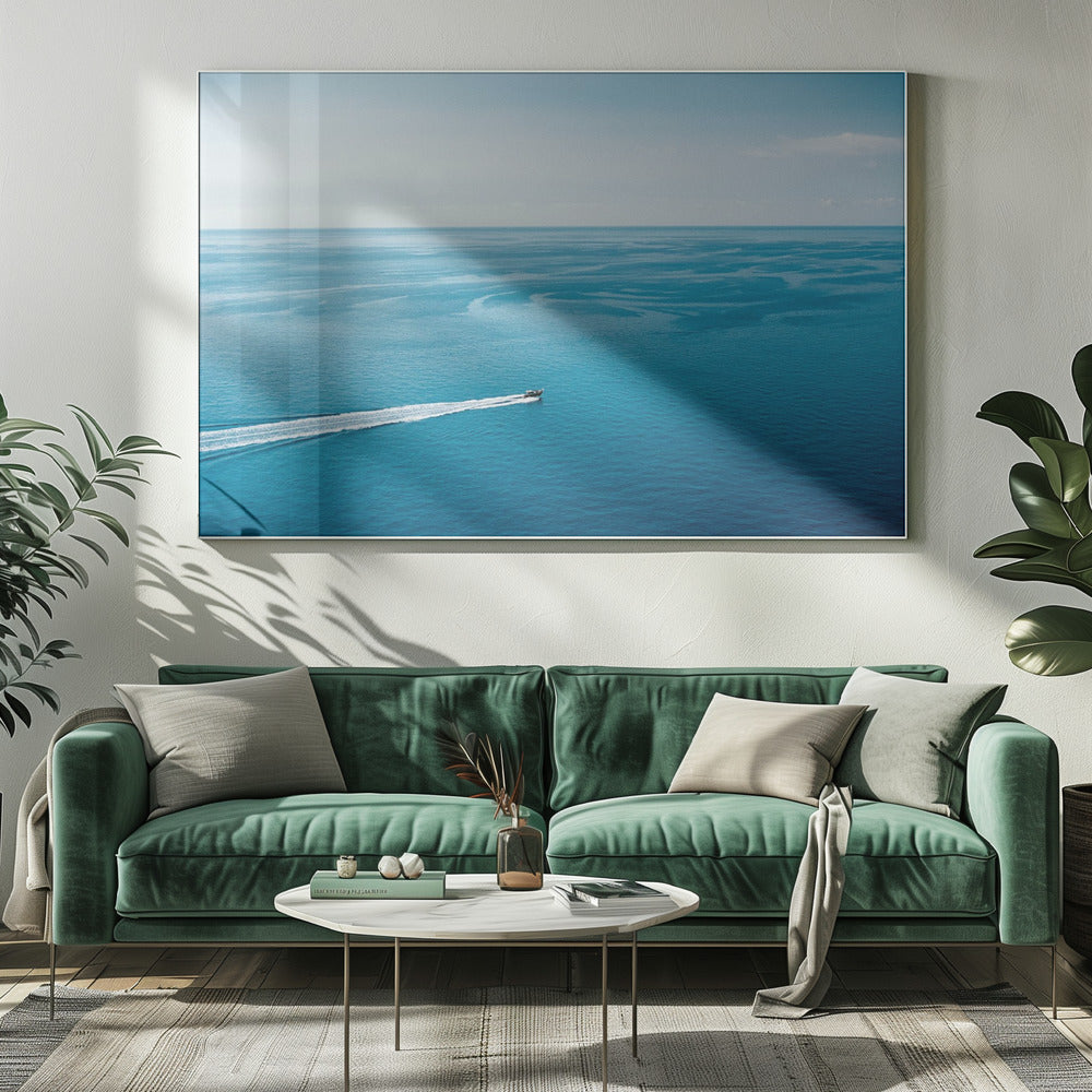 De Grote Blauwe | Canvas