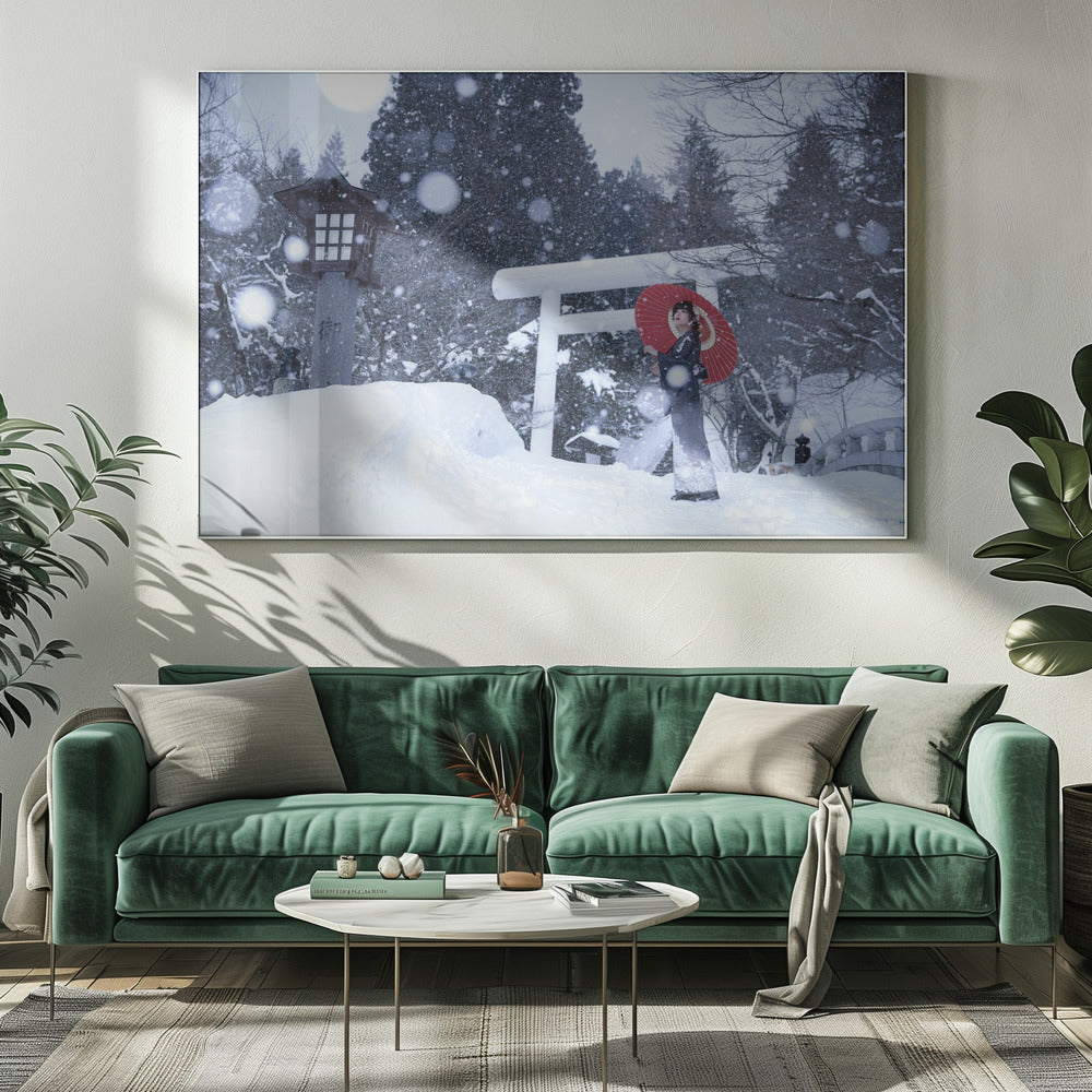 Winterheiligdom in Japan | Canvas