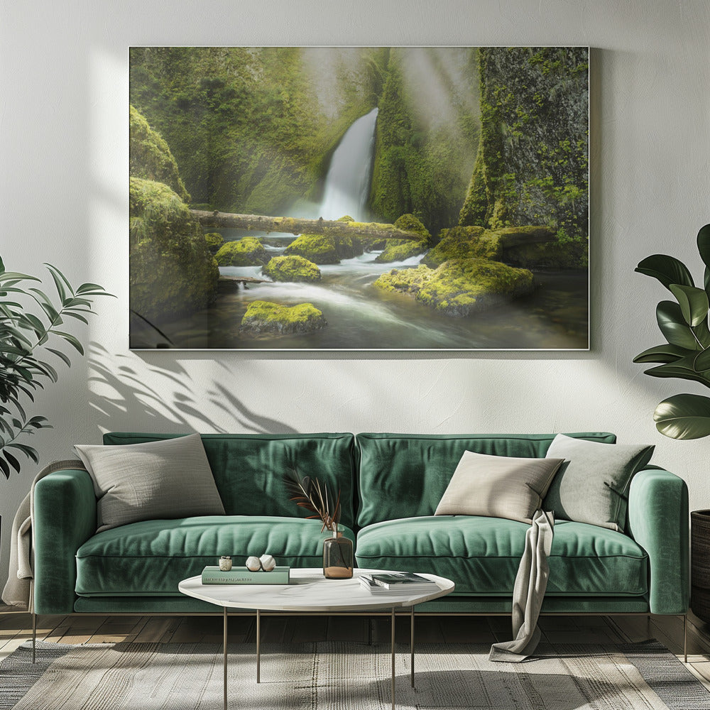 Green Gorge | Canvas