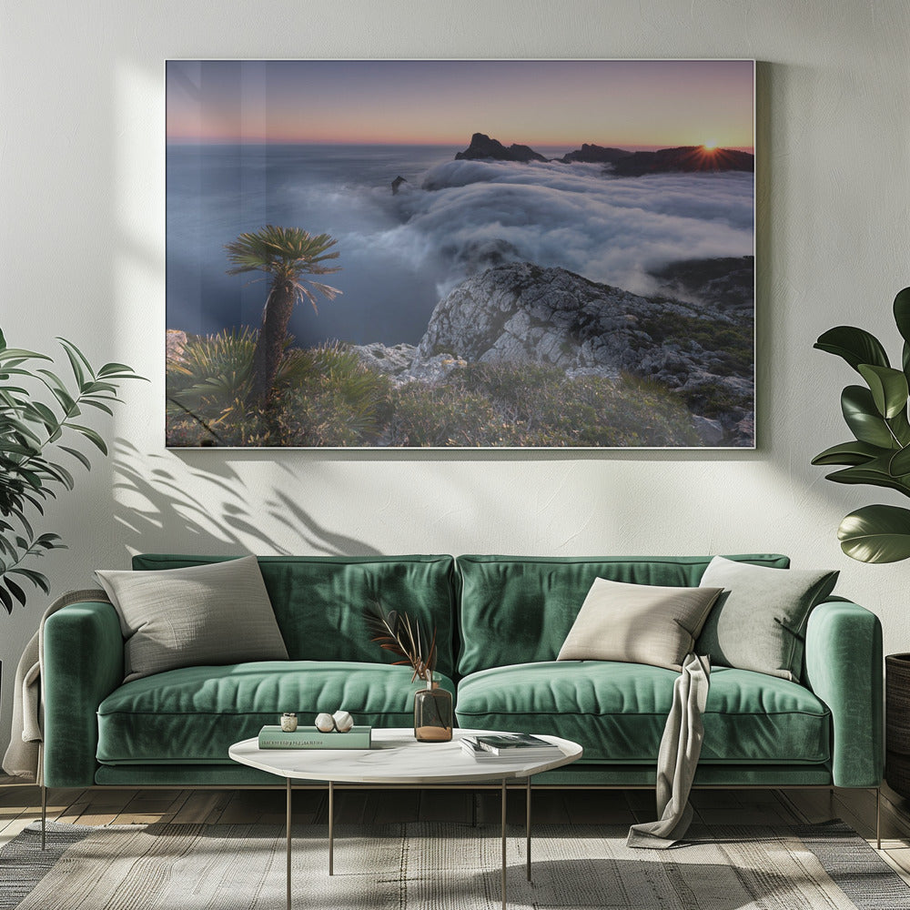 Schemering Uitkijkpunt | Canvas