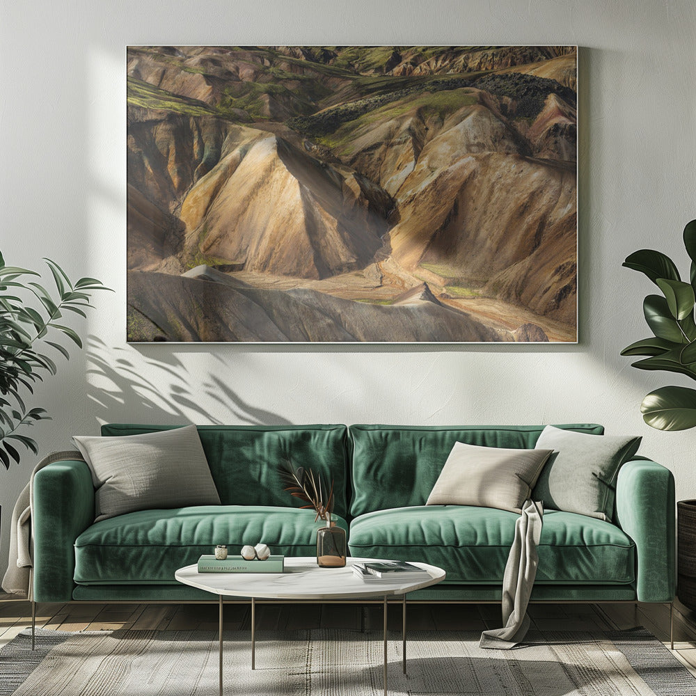 Kleurrijke aarde | Canvas
