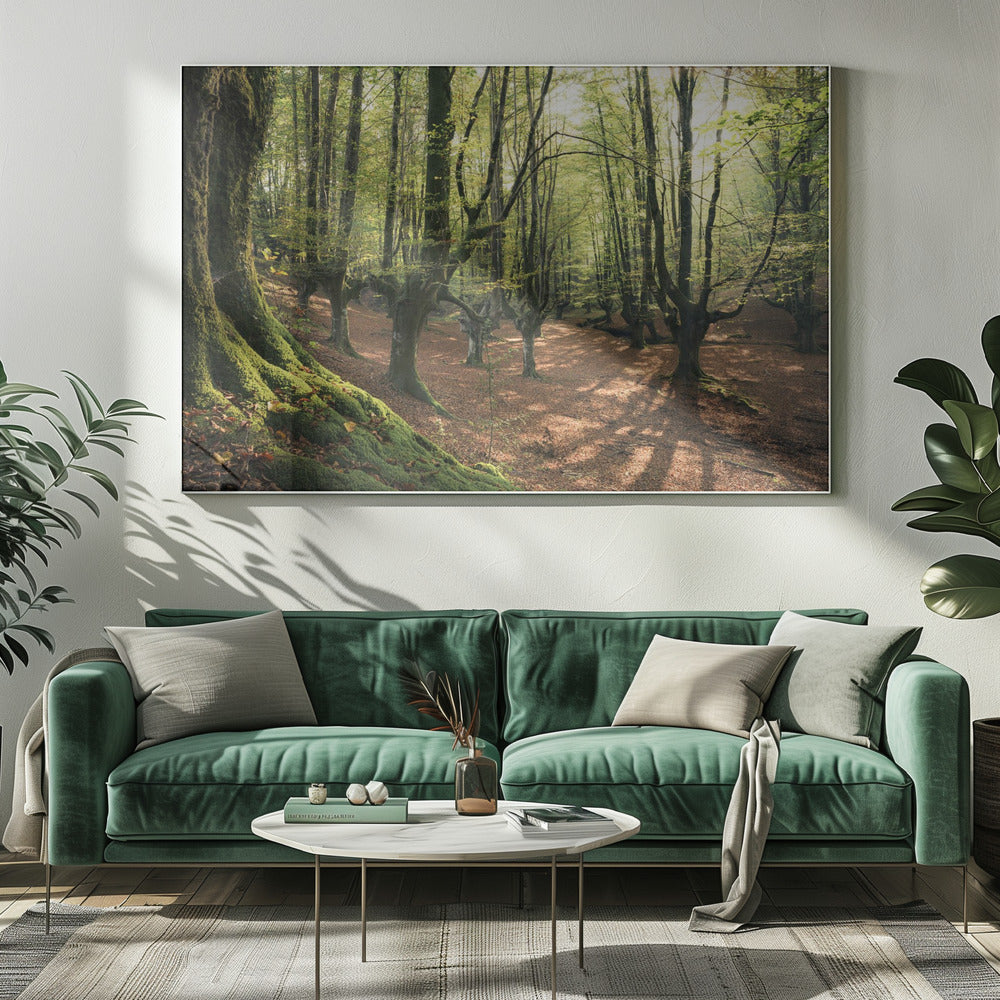Bosliefde | Canvas
