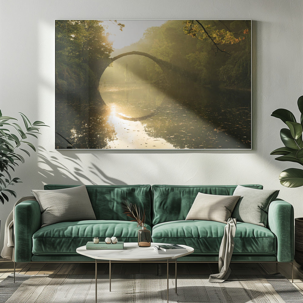 Gouden Cirkel | Canvas