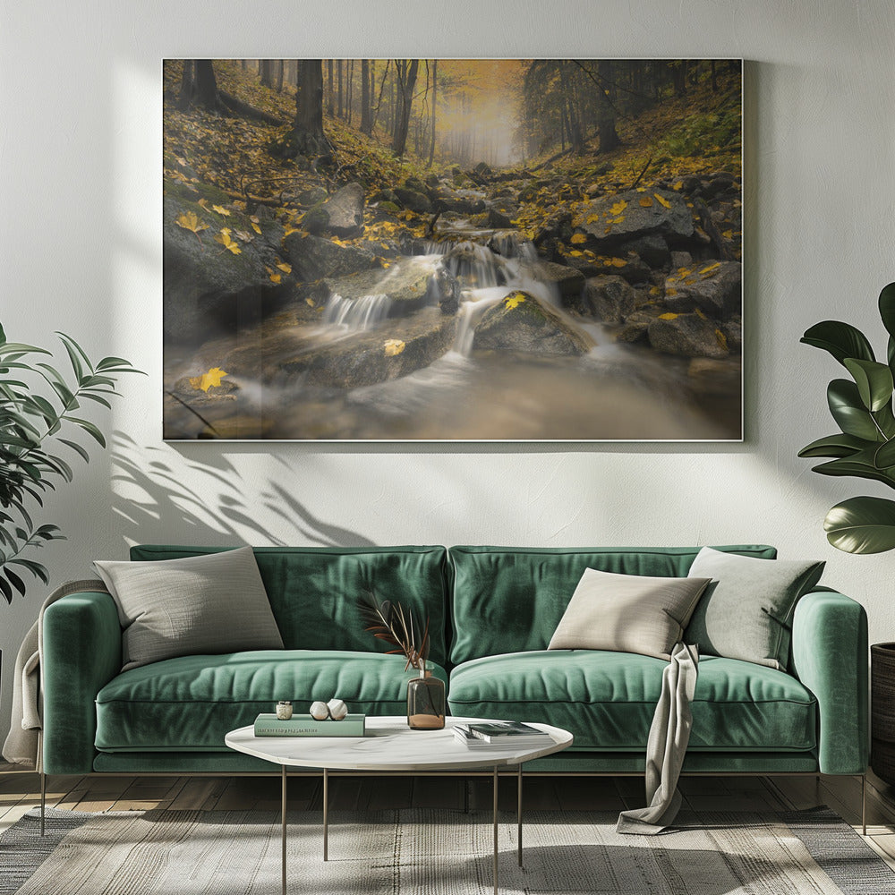 Herfststroom | Canvas