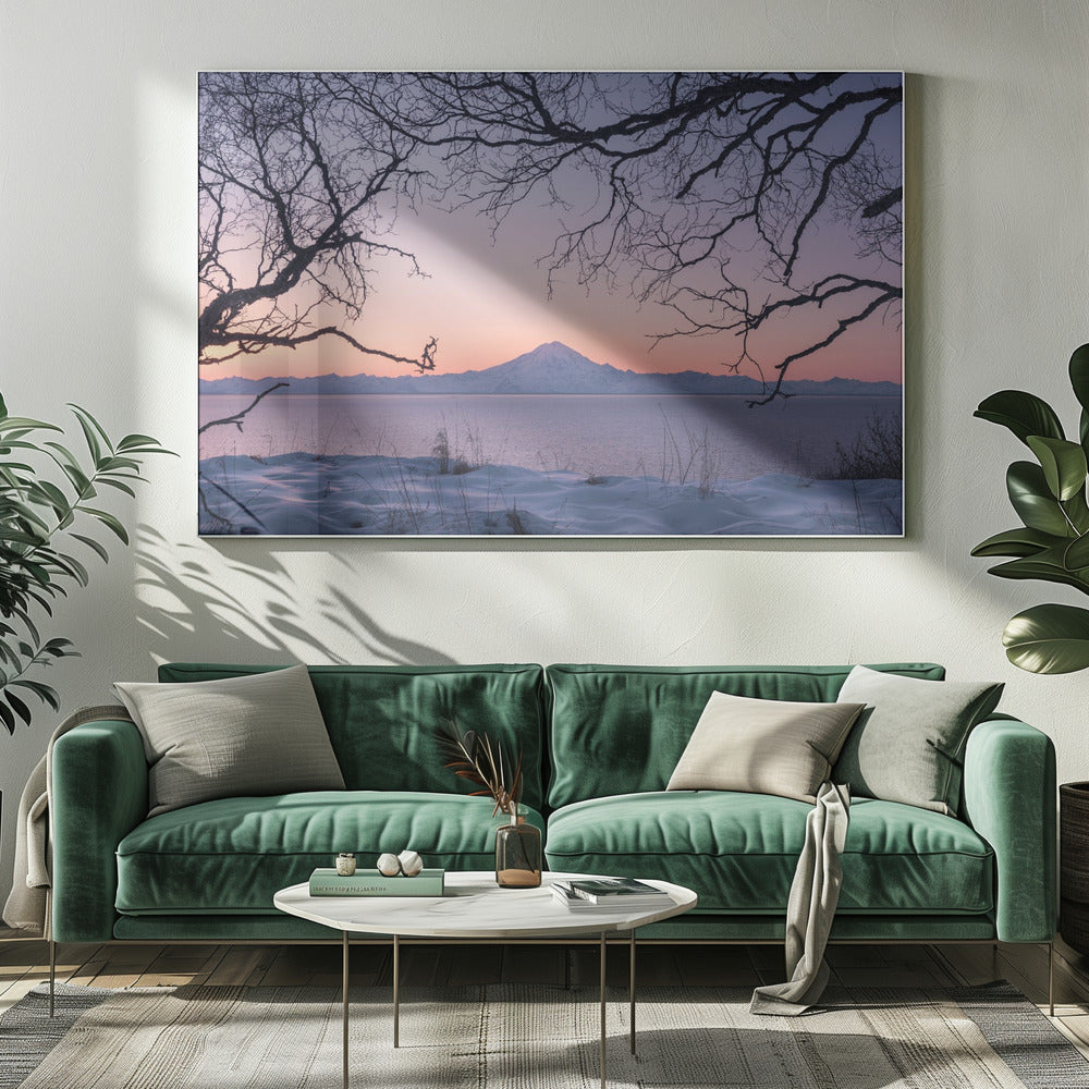 Vulkaan van Alaska | Canvas