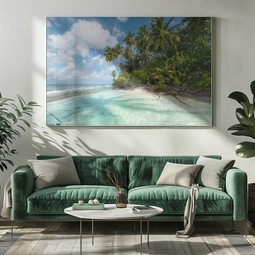 Turquoise Baai | Canvas