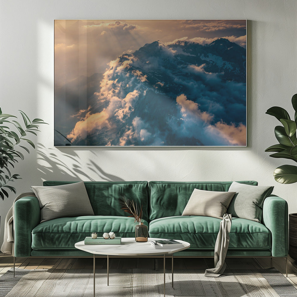 Bewolkte jurk | Canvas
