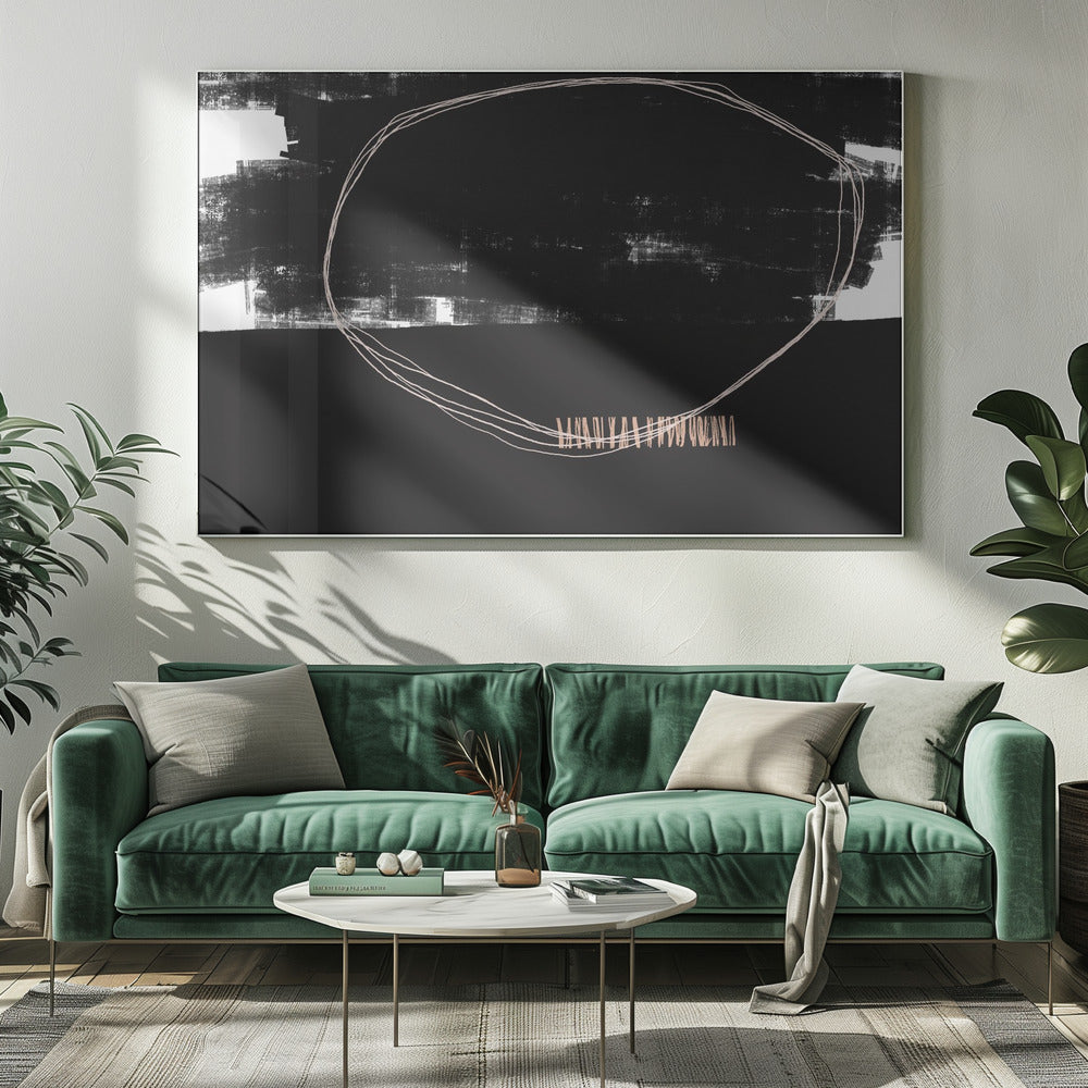 Fluisteringen in de schaduw | Canvas