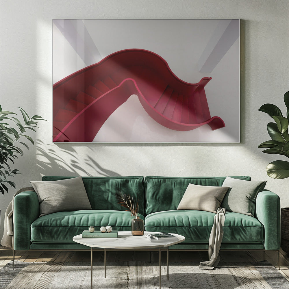Rode trap | Canvas