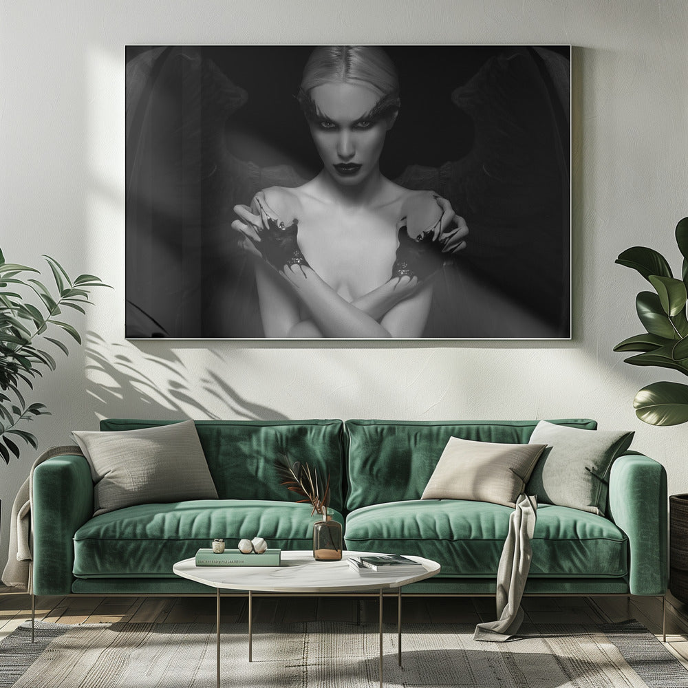 Donkere Engel | Canvas