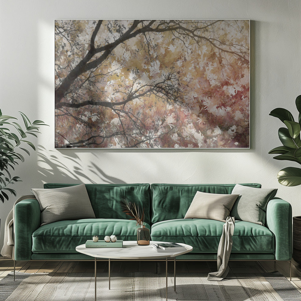 Zee van bloemen | Canvas