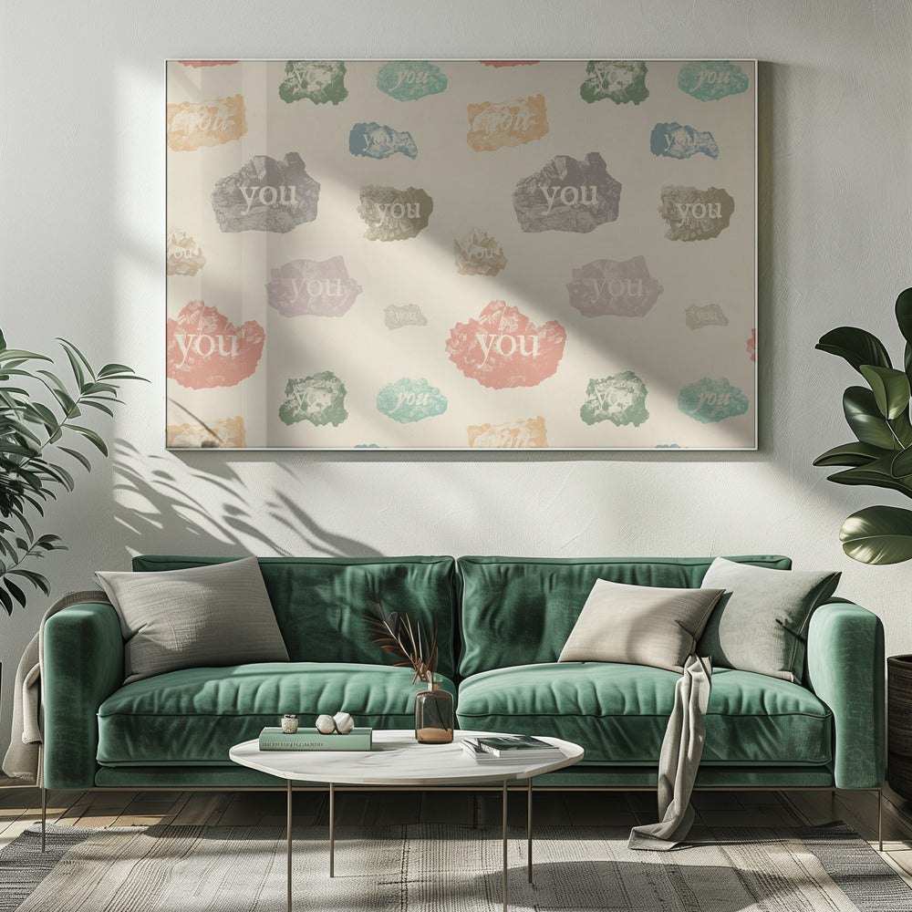 Jij bent geweldig | Canvas
