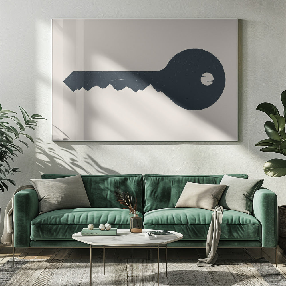 Sleutel tot de berg | Canvas