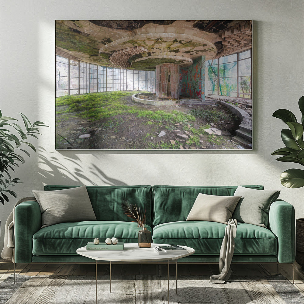 The Bar in Decay | Canvas